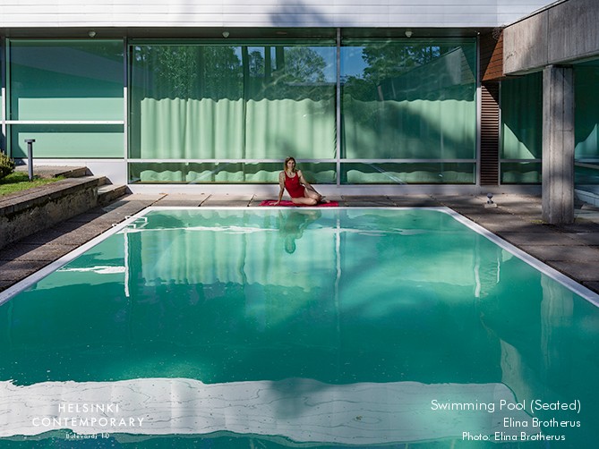 Swimming Pool (Seated) | Elina Brotherus | Helsinki Contemporary